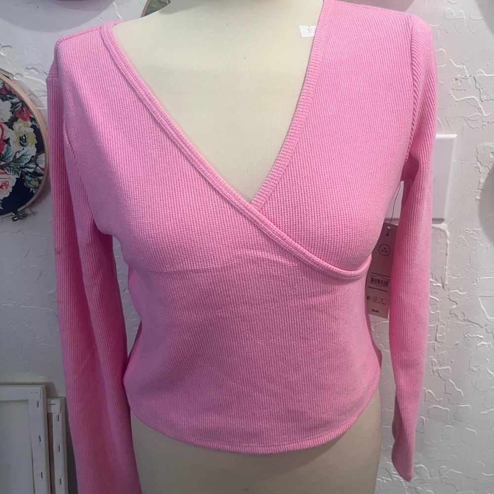 No Boundaries Pink Sleep shirt 
NWT Size 8/10
Waffle knit